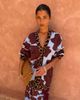 Never Fully Dressed Never Fully Dressed Kirsty v neck button down long line knit cardigan in leopard print-Multi - 1