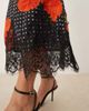 Never Fully Dressed Never Fully Dressed Maeva midi skirt in poppy print-Multi - 2