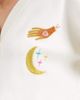 Never Fully Dressed Never Fully Dressed Martha knit embroidered longline button down cardigan in cream-White - 3