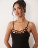 Never Fully Dressed Never Fully Dressed Sapna ring detail cami maxi dress in black - 3