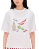 Never Fully Dressed Never Fully Dressed Spicy Margarita Ingredients T-Shirt White - 1
