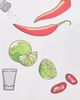 Never Fully Dressed Never Fully Dressed Spicy Margarita Ingredients T-Shirt White - 6