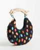 Never Fully Dressed Never Fully Dressed stone-detail beaded bag in black-Multi - 4