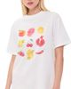 Never Fully Dressed Never Fully Dressed White Fruit T-Shirt White - 1