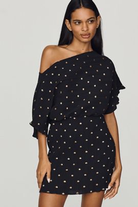 Never Fully Dressed Tilly Off-Shoulder Mini Dress