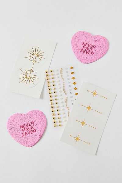 Never Have I Ever Never Have I Ever Face Adornments Rhinestone Gem Set in Starry Eyed at Urban Outfitters