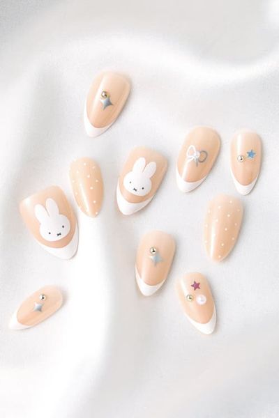 Never Have I Ever Never Have I Ever Fruity Miffy Almond Press On Nails