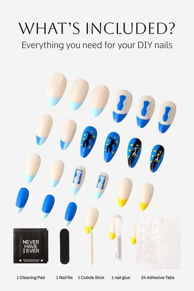 Never Have I Ever Never Have I Ever Henri Matisse Icarus Almond Press On Nails