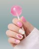 Never Have I Ever Never Have I Ever Henri Matisse Square Snow Flowers Square Press on Nails - 1