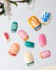 Never Have I Ever Never Have I Ever Henri Matisse Square Snow Flowers Square Press on Nails - 2
