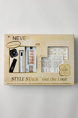 Never Have I Ever Never Have I Ever Style Stack Get The Look Gift Set in Gold at Urban Outfitters