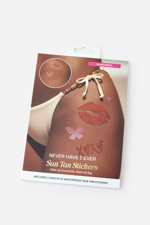 Never Have I Ever Never Have I Ever Sunkissed Sun Tan Stickers