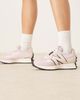 New Balance New Balance 327 sneakers in light pink with cream detail - 1