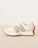 New Balance New Balance 327 sneakers in white and beige with light green detail - 2