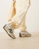 New Balance New Balance 327 sneakers in white with light and dark green details - 1