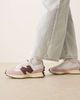 New Balance New Balance 327 sneakers in white with pink and burgundy details - 1