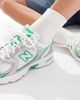 New Balance New Balance 530 sneakers in white, silver and green detail - 3