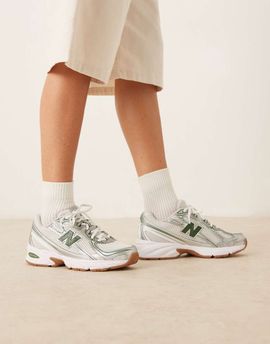 New Balance New Balance 740 Unisex sneakers in silver and green