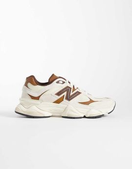 New Balance New Balance 9060 sneakers in cream and brown