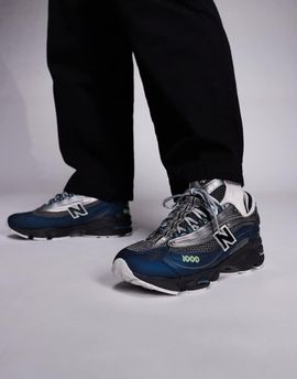 New Balance New Balance M1000 sneakers in teal and gray