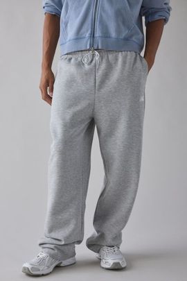 New Balance New Balance Sport Essential Open Hem Sweatpant in Heather Grey, Men's at Urban Outfitters