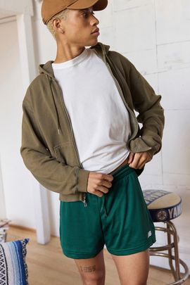 New Balance New Balance Sport Essentials 5" Running Short in Bright Green, Men's at Urban Outfitters