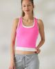 New Balance New Balance Tournament Racerback Tank Top in Pink Heat, Women's at Urban Outfitters - 1