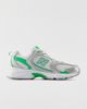 New Balance New Balance Unisex Vintage-Style 530 Sneakers in Silver Metallic/Green App, Women's at Urban Outfitters - 1