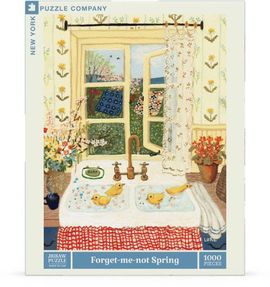 NEW YORK PUZZLE COMPANY NEW YORK PUZZLE COMPANY Forget-me-not Spring 1000 Piece Puzzle 