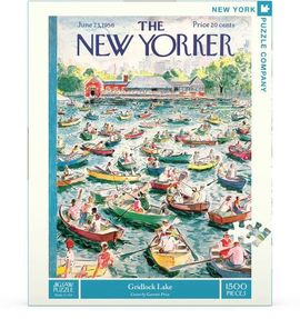 NEW YORK PUZZLE COMPANY NEW YORK PUZZLE COMPANY Gridlock Lake 1500 Piece Puzzle 