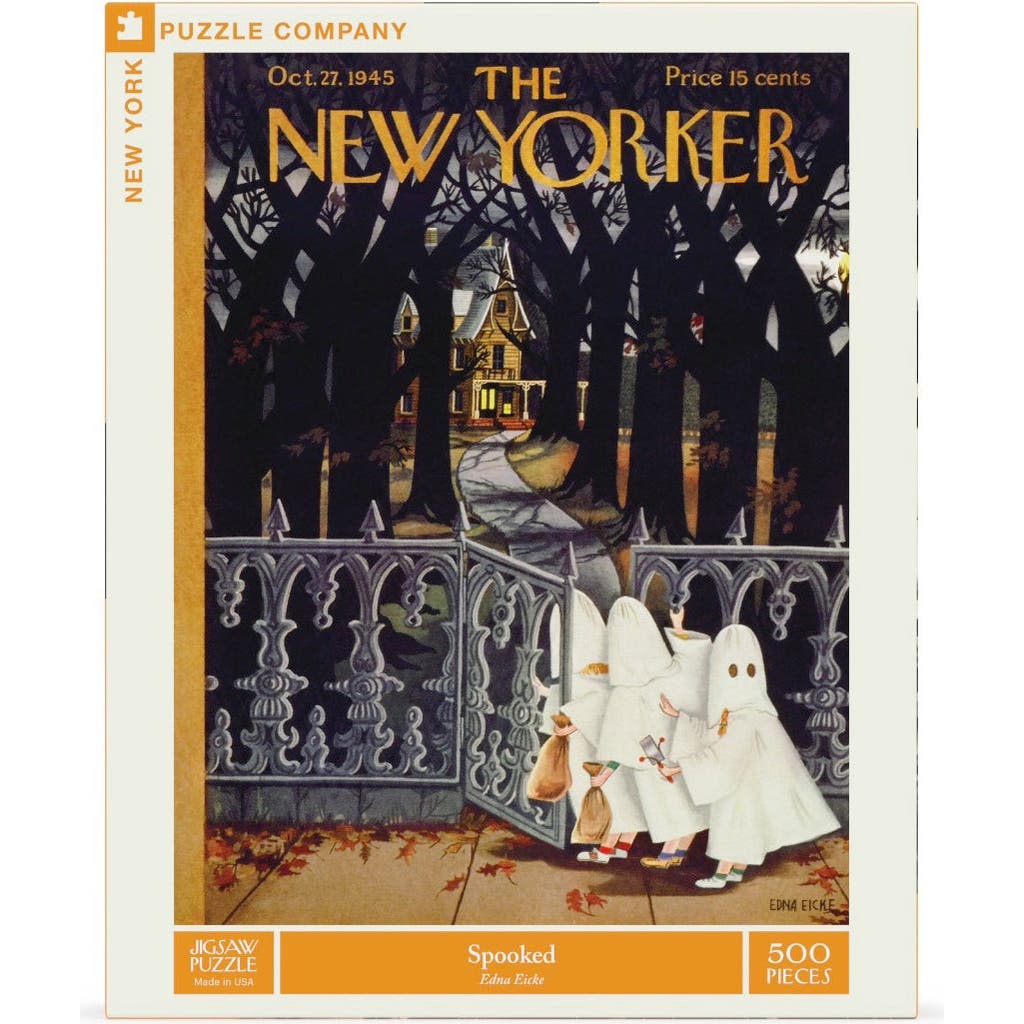 NEW YORK PUZZLE COMPANY NEW YORK PUZZLE COMPANY Spooked 500 Piece Puzzle 