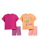 NEXT NEXT 2-Pack Graphic T-Shirts & Bike Shorts - 2