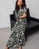 NEXT NEXT Animal Print Jersey Maxi Dress - 5