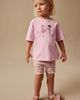 NEXT NEXT Ballerina Appliqué T-Shirt & Floral Shorts Set - 2