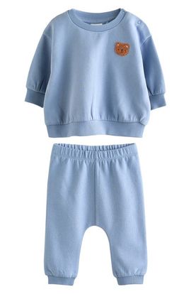 NEXT NEXT Bear Sweatshirt & Sweatpants Set