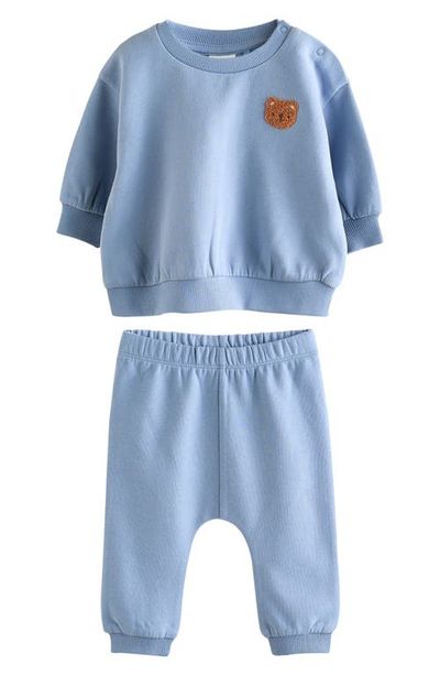 NEXT NEXT Bear Sweatshirt & Sweatpants Set