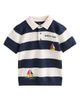 NEXT NEXT Boat Stripe Knit Polo - 1