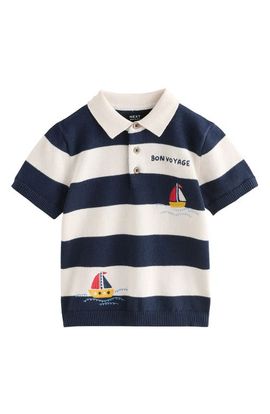 NEXT NEXT Boat Stripe Knit Polo