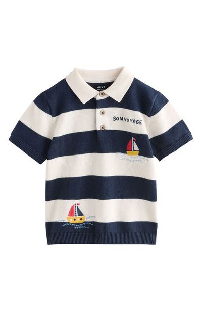 NEXT NEXT Boat Stripe Knit Polo
