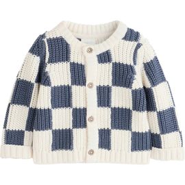 NEXT NEXT Checkerboard Cotton Cardigan