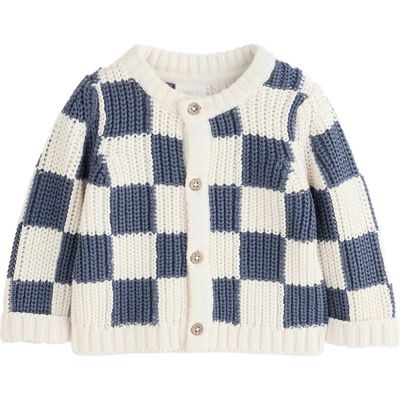 NEXT NEXT Checkerboard Cotton Cardigan