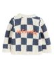 NEXT NEXT Checkerboard Cotton Cardigan - 2