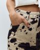 NEXT NEXT Cow Print Straight Leg Jeans - 3