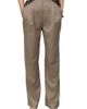 NEXT NEXT Cross Hatch Pleated Straight Leg Pants - 1