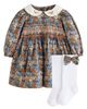 NEXT NEXT Ditsy Floral Smocked Dress, Knickers & Socks Set - 1