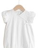 NEXT NEXT Eyelet Embroidered Wrap Romper - 1
