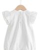 NEXT NEXT Eyelet Embroidered Wrap Romper - 2