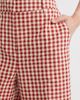 NEXT NEXT Gingham Relaxed Wide Leg Pants - 4
