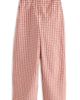 NEXT NEXT Gingham Relaxed Wide Leg Pants - 5