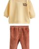 NEXT NEXT Happy Farm Sweatshirt & Corduroy Pants Set - 1